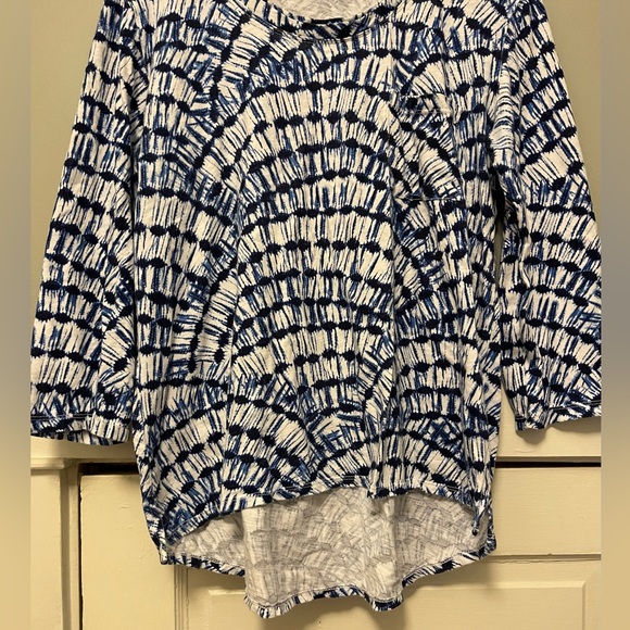 Prairie Cotton Tue-Dyed Tunic Tee - Picture 4 of 10